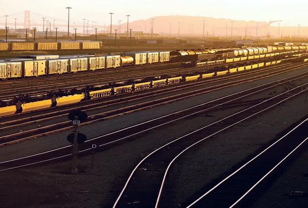 Car Sheds and Railway Yard