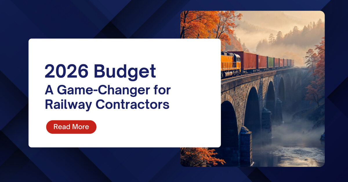 Budget 2026 Infrastructure Push What It Really Means for Railway Contractors in India