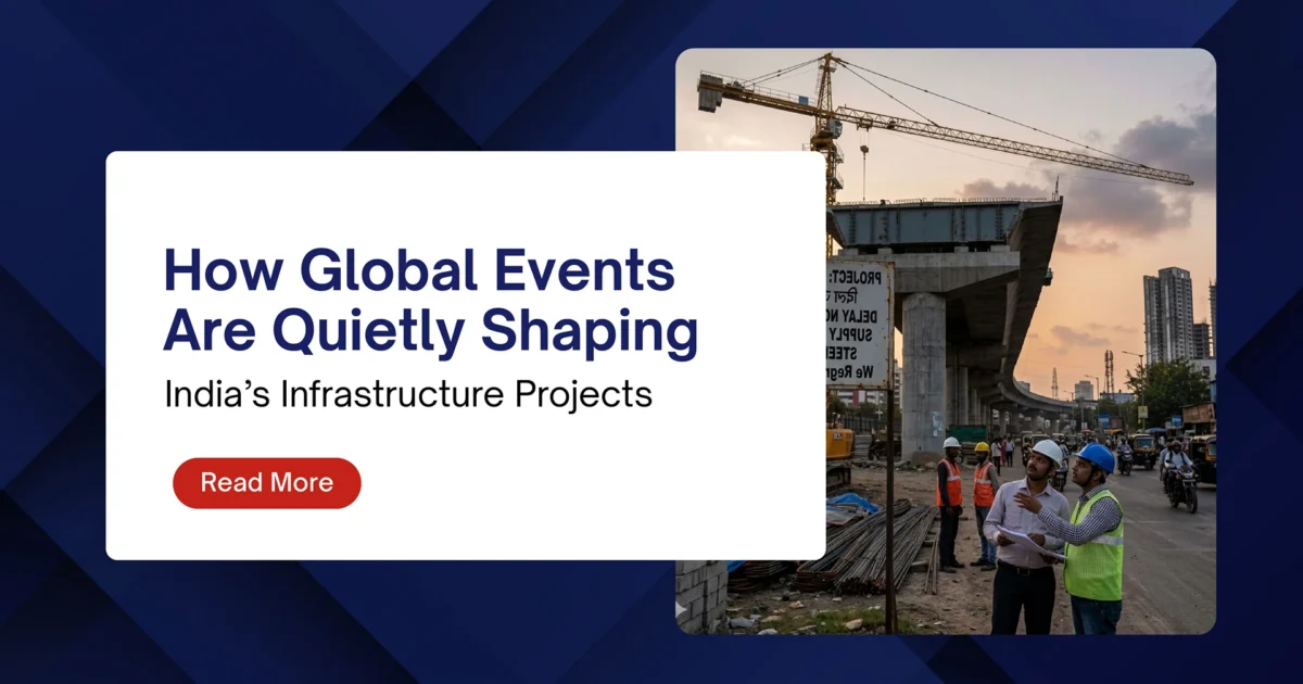 How Global Events Are Quietly Shaping India's Infrastructure Projects