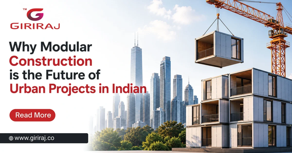 Why Modular Construction is the Future of Urban Projects in India