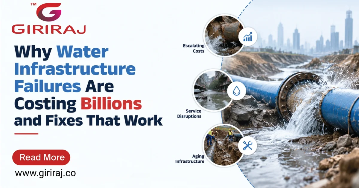 Why Water Infrastructure Failures Are Costing Billions — and Fixes That Work