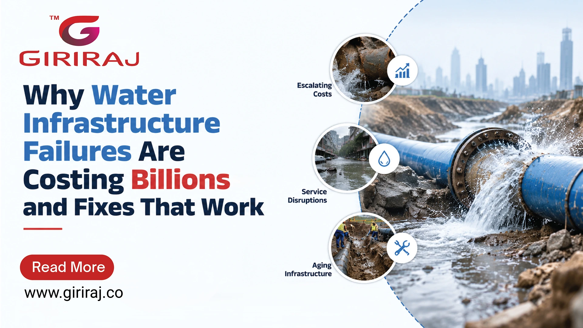 Why Water Infrastructure Failures Are Costing Billions — and Fixes That Work