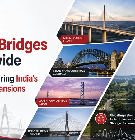 Iconic Bridges Worldwide: Designs Inspiring India's Highway Expansions