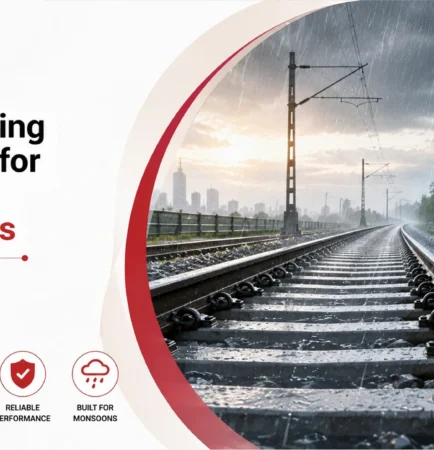 Track-Laying in Extreme Weather Materials and Methods That Hold Up Through the Monsoon