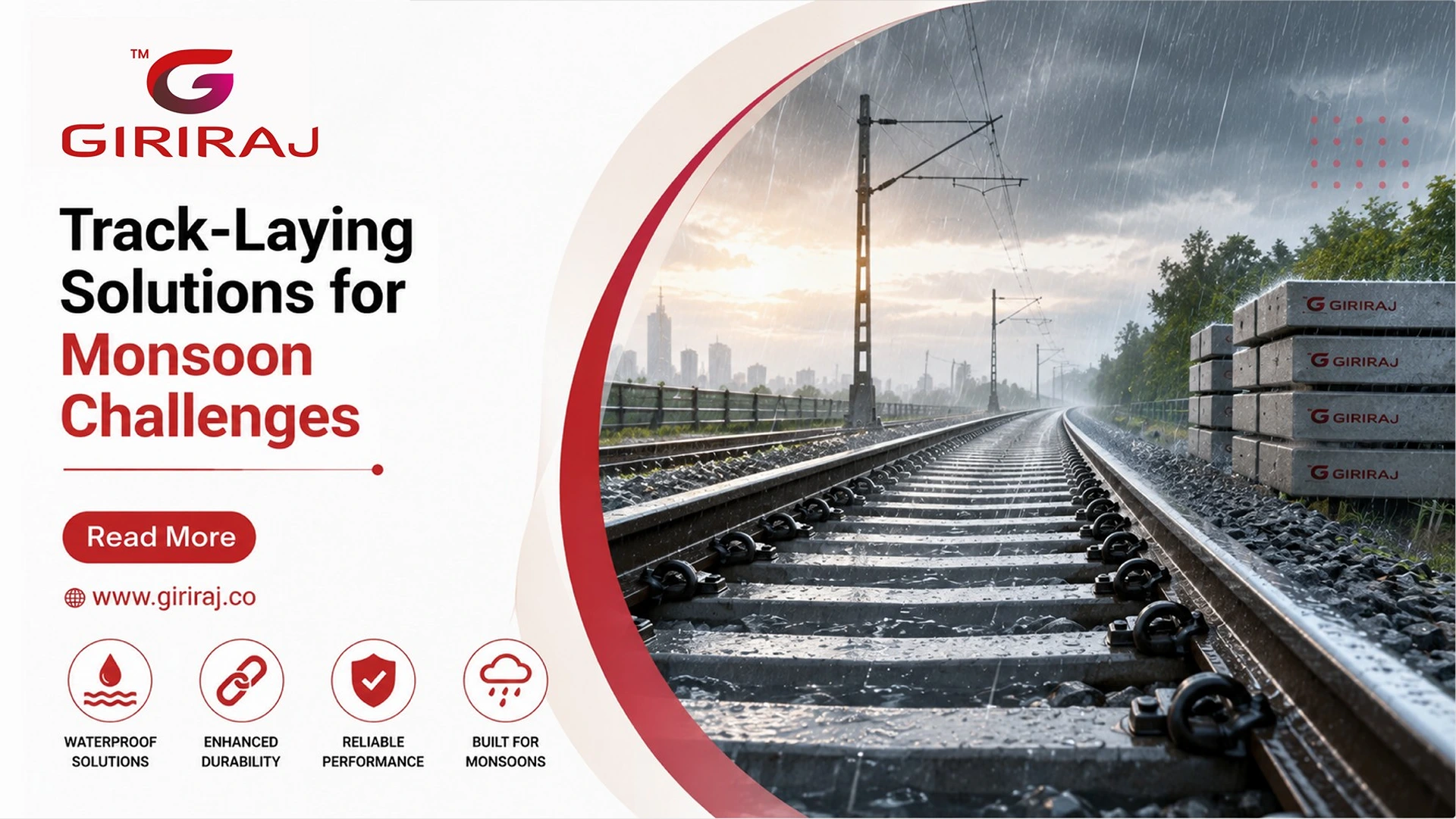 Track-Laying in Extreme Weather Materials and Methods That Hold Up Through the Monsoon