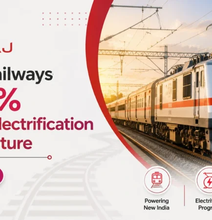 Why Indian Railways Just Hit 99.6% Electrification, And What It Means for the Next Decade of EPC Work