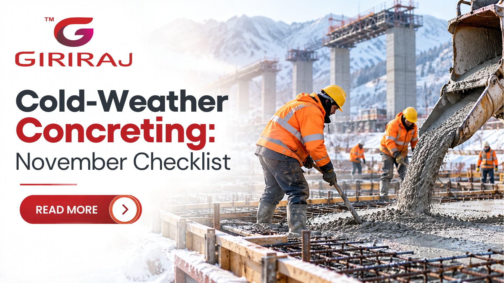 Cold-Weather Concreting A November Checklist for Railway Projects in Colder Regions